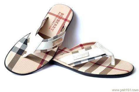 burberry flip flops mens